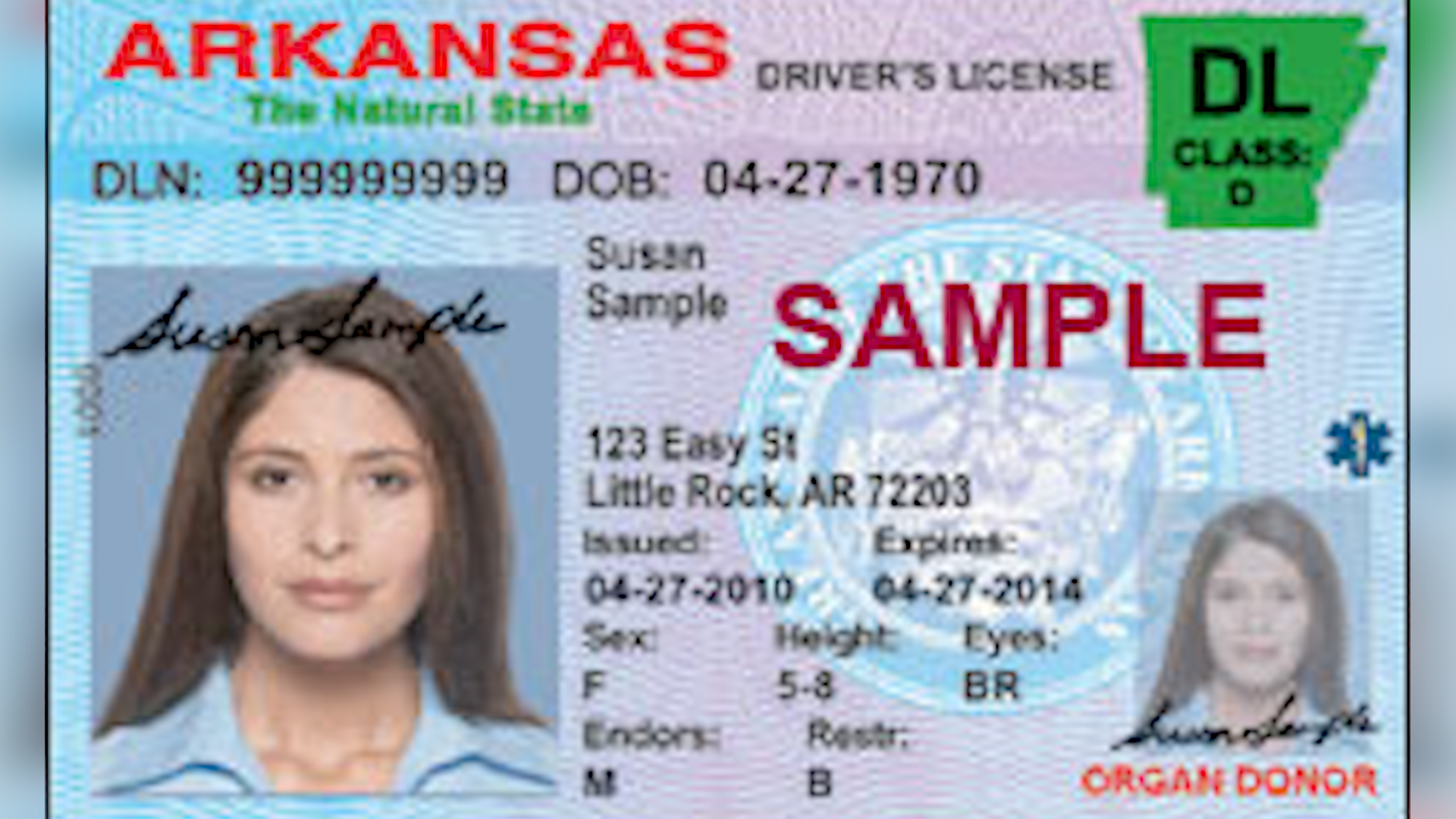 Arkansas State Id Card